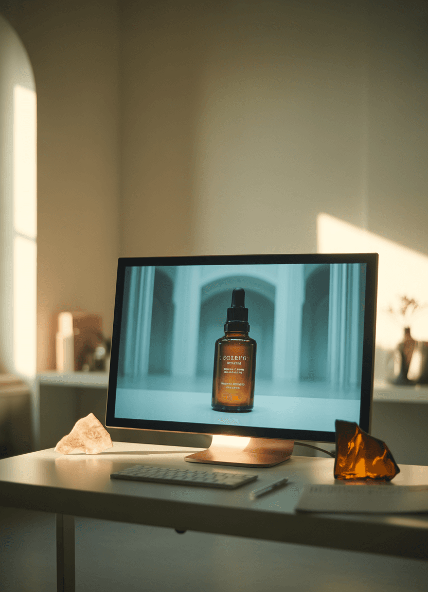 Zhabyart atelier — surface and light study